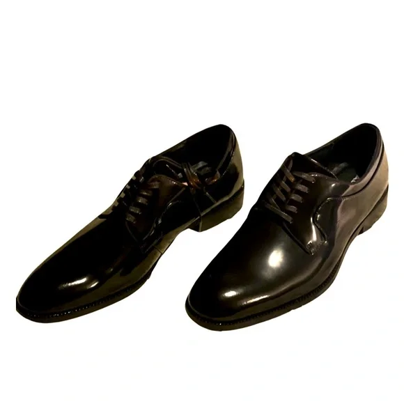 Aldo | Shoes | Aldo Derreck Patent Finish Lace Up Dress Shoe  display picture 3